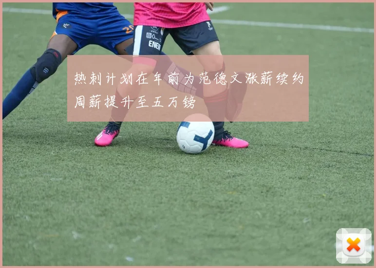 热刺计划在年前为范德文涨薪续约周薪提升至五万镑